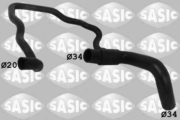 Sasic 3406211 — Przewód elastyczny chłodnicy