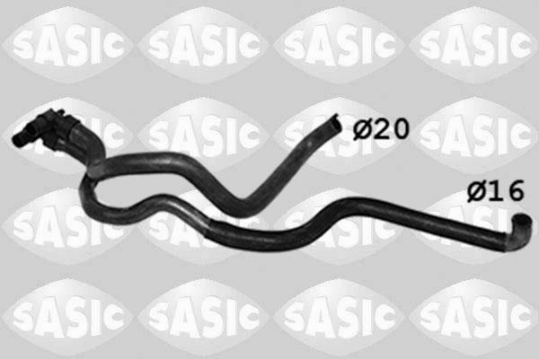 Sasic 3400194 — Przewód elastyczny chłodnicy
