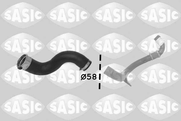Sasic 3334049 — Przewód powietrza doładowującego