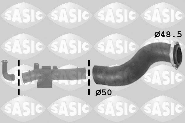Sasic 3334009 — Przewód powietrza doładowującego