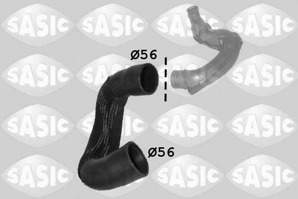 Sasic 3334025 - PRZEWÓD INTERCOOLERA RENAULT TRAIFFC-OPEL VIVARO