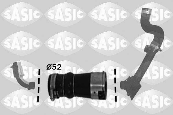 Sasic 3334021 — Przewód powietrza doładowującego