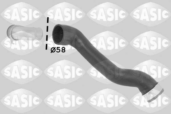 Sasic 3336052 — Przewód powietrza doładowującego