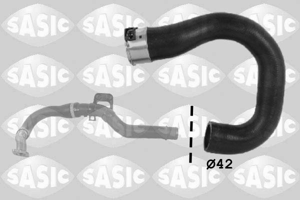 Sasic 3336128 — Przewód powietrza doładowującego