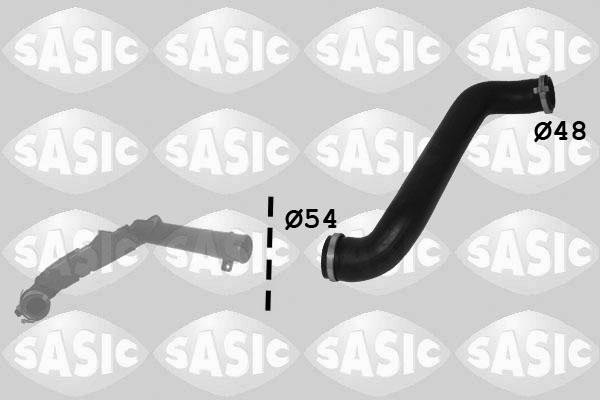 Sasic 3336308 — Przewód powietrza doładowującego