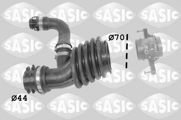 Sasic 3336285 - PRZEWOD INTERCOLLERA FOCUS II 1.6TDCI
