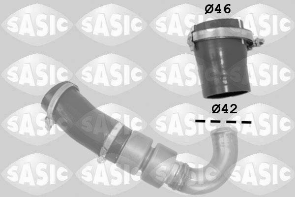 Sasic 3336230 — Przewód powietrza doładowującego