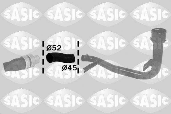 Sasic 3330055 — Przewód powietrza doładowującego