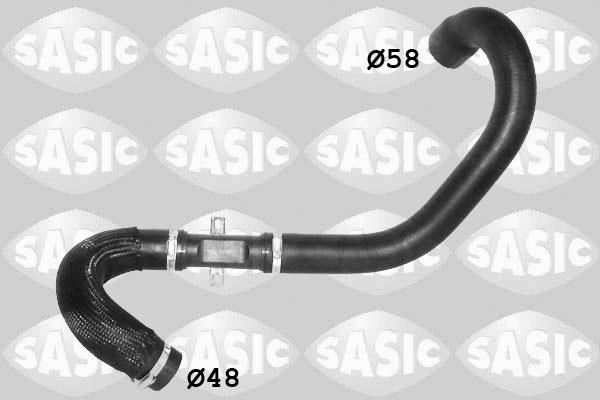 Sasic 3330034 — Przewód powietrza doładowującego