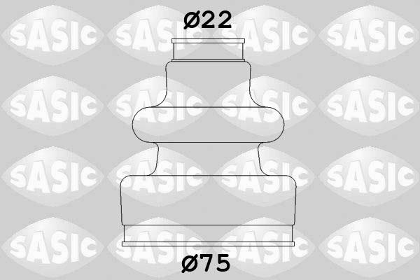 Sasic 2933593 — Osłona, wał napędowy