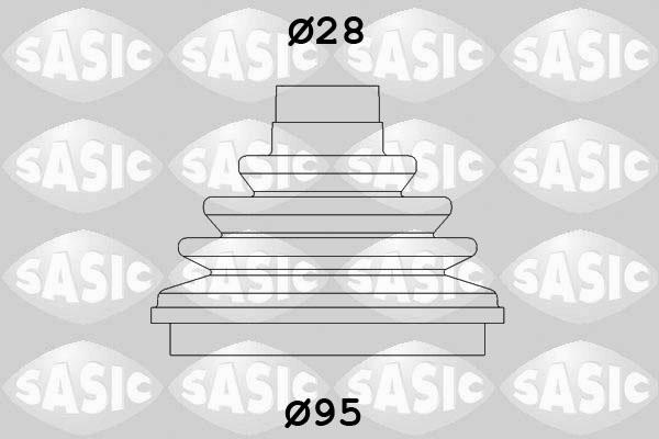 Sasic 2933003 — Osłona, wał napędowy