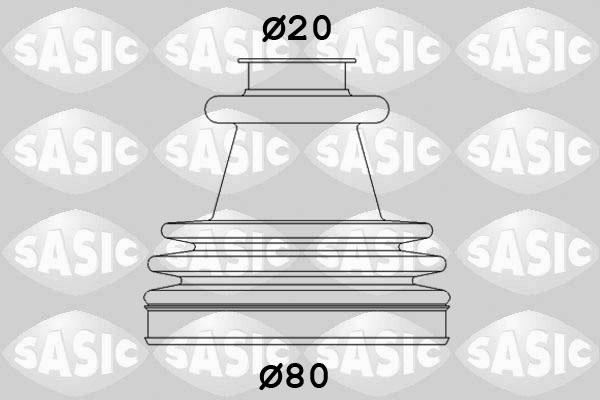 Sasic 2933773 — Osłona, wał napędowy