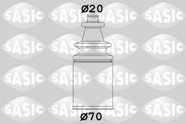 Sasic 2873833 — Osłona, wał napędowy
