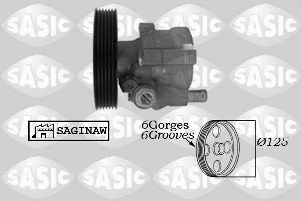 Sasic 7074012 — Pompa hydrauliczna, układ kierowniczy