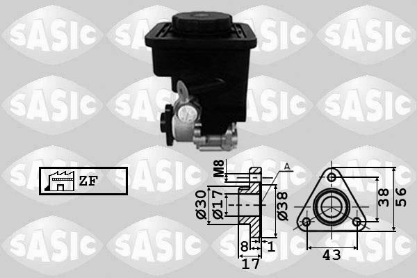 Sasic 7076050 — Pompa hydrauliczna, układ kierowniczy