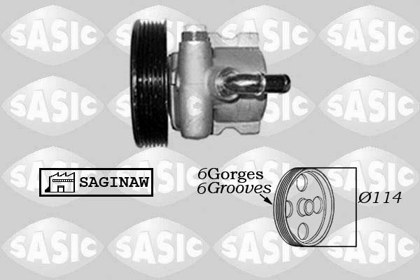 Sasic 7070016 — Pompa hydrauliczna, układ kierowniczy