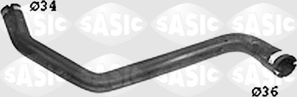Sasic SWH6609 - PRZEWÓD CHŁODNICY FIAT DUCATO DOLNY