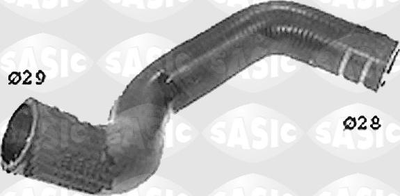 Sasic SWH6623 - PRZEWOD UKL.CHLODZ.PUNTO 1.2 16V 99-