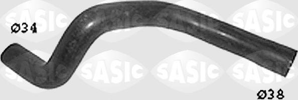 Sasic SWH6721 — Przewód elastyczny chłodnicy