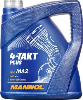 SCT-MANNOL MN7202-4 - OLEJ MANNOL 10W40 4L 4T PLUS API SL JASO MA-MA2