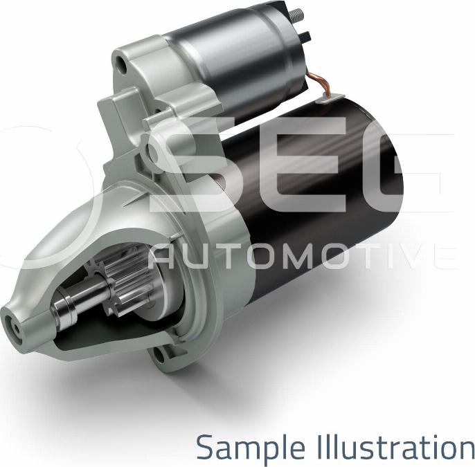 SEG AUTOMOTIVE 0001107416 - Rozrusznik