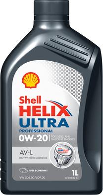 Shell 550048041 - OLEJ 0W20 SHELL HELIX ULTRA PROFESIONAL AV-L     1L