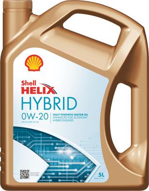 Shell 550056725 - OLEJ SHELL 0W20 5L HELIX HYBRID - SP - GF-6A