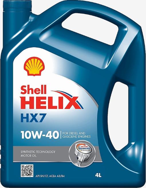 Shell 550070410 - OLEJ SHELL 10W40 209L HELIX HX7 - 502.00 505.00 - 229.3