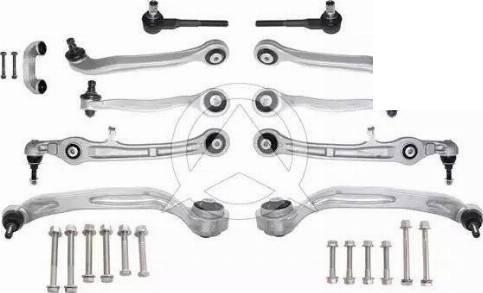 Sidem 37870 - WAHACZ -P-AUDI A6 04- -ZESTAW-LACZNKONC