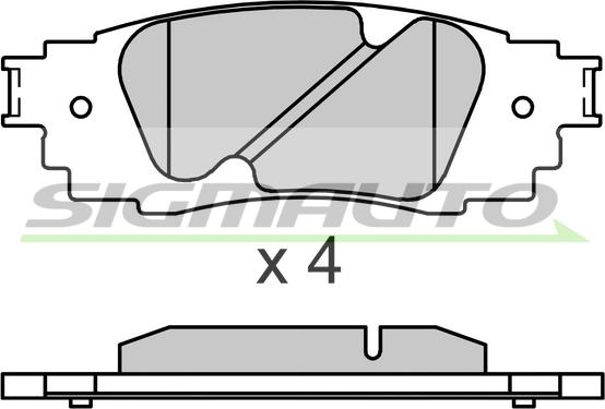 Meyle 025 224 3415 - KLOCKI HAM. LEXUS T. ES-RX-UX 2.0-3.5 15-