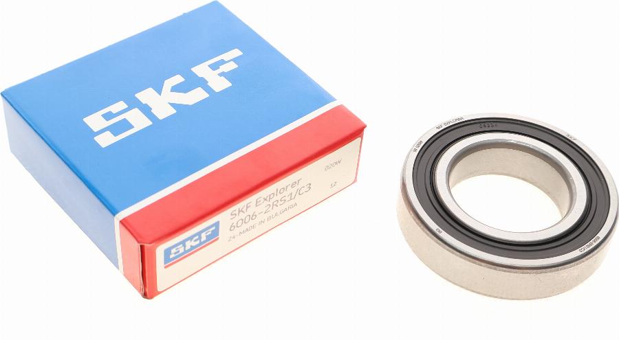 SKF 6006-2RS1/C3 — Zawieszenie, wał napędowy