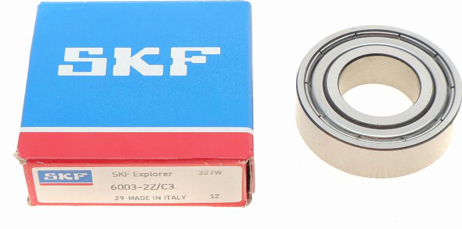 SKF 6003-2Z/C3 - Łożysko przemysłowe