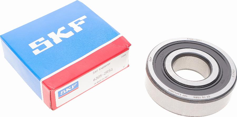 SKF 63052RS1 - ŁOŻYSKO ALTERNATORA 25X62X17