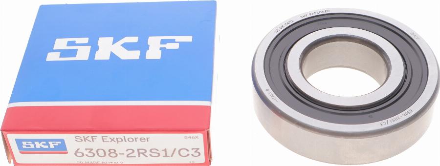 SKF 6308-2RS1/C3 - Łożysko przemysłowe