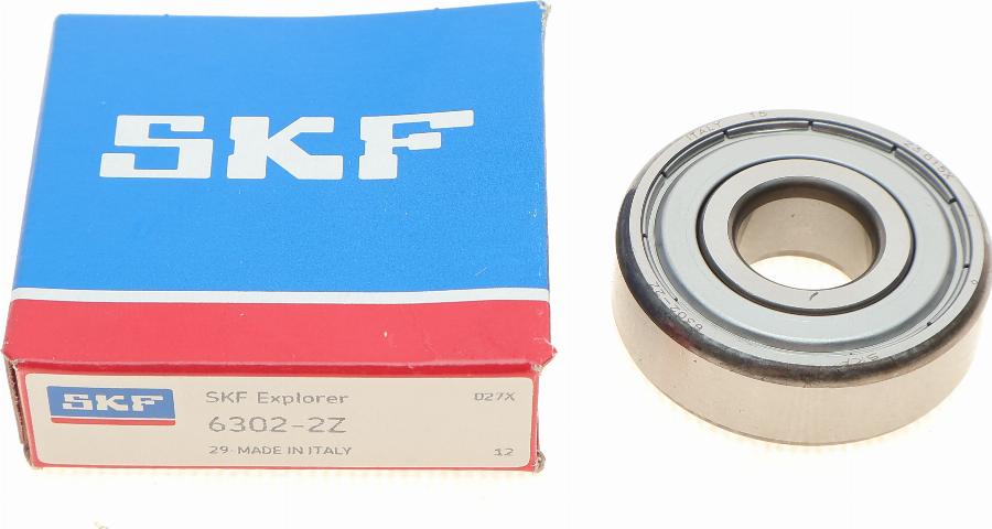 SKF 6302-2Z - Łożysko