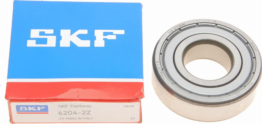 SKF 62 042 Z - ŁOŻYSKO ALTERNATORA 6204-2Z 20X47X14