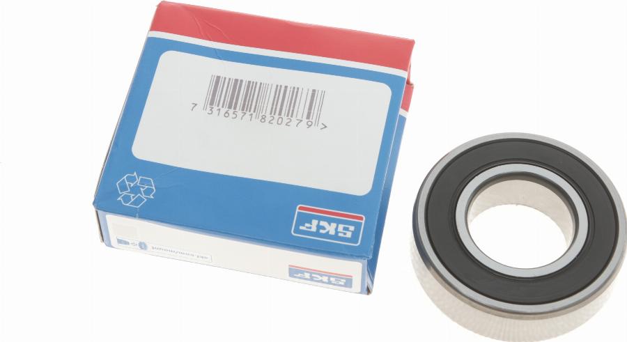 SKF 62052RSH - ŁOŻYSKO ALTERNATORA 6205-2RS 25X52X15