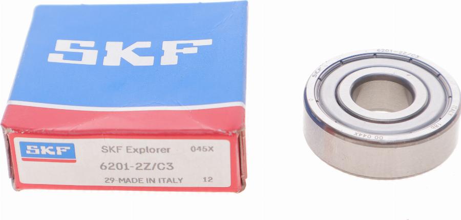 SKF 62012ZC3 — Łożysko pierścienia ślizgowego, alternator