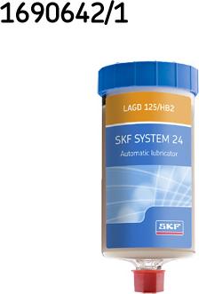 SKF 1690642/1 - Wkład smaru nabój