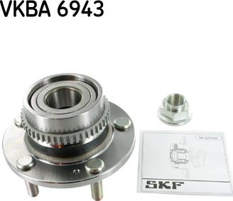 SKF VKBA 6943 - ŁOŻYSKO KOŁA HYUNDAI T. SANTA FE-TUSCON-SPORTAGE 2.0-2.0CRDI-2.7 00-