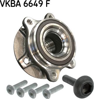 SKF VKBA 6649 F — Zestaw łożysk koła