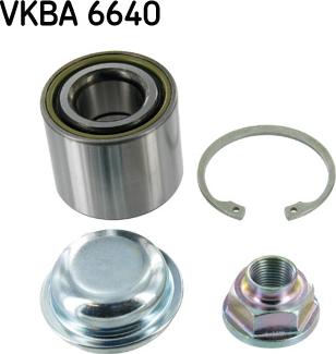SKF VKBA 6640 - ŁOŻYSKO KOŁA OPEL T. AGILA 1.0-1.2 00-07