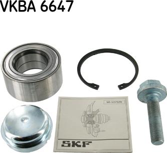 SKF VKBA 6647 - ŁOŻYSKO KOŁA DB P. W203-W210