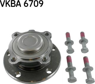 SKF VKBA 6709 — Zestaw łożysk koła