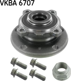 SKF VKBA 6707 — Zestaw łożysk koła