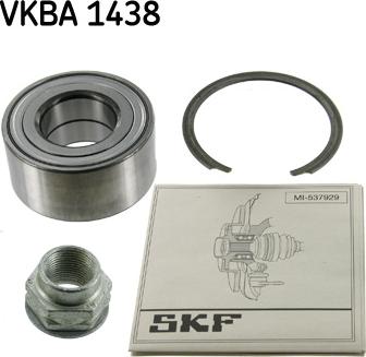 SKF VKBA 1438 — Zestaw łożysk koła