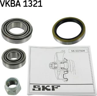 SKF VKBA 1321 - ŁOŻYSKO KOŁA KIA T. PRIDE 90-01 LE