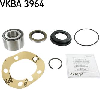 SKF VKBA 3964 - Zestaw łożyska koła