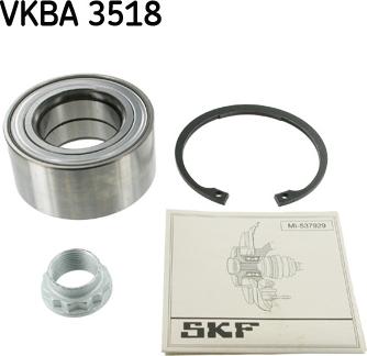 SKF VKBA 3518 — Zestaw łożysk koła