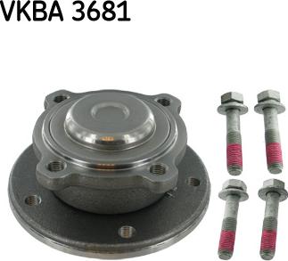 SKF VKBA 3681 - ŁOŻYSKO KOŁA BMW P. E87-E90-E91-E92-E93 04-